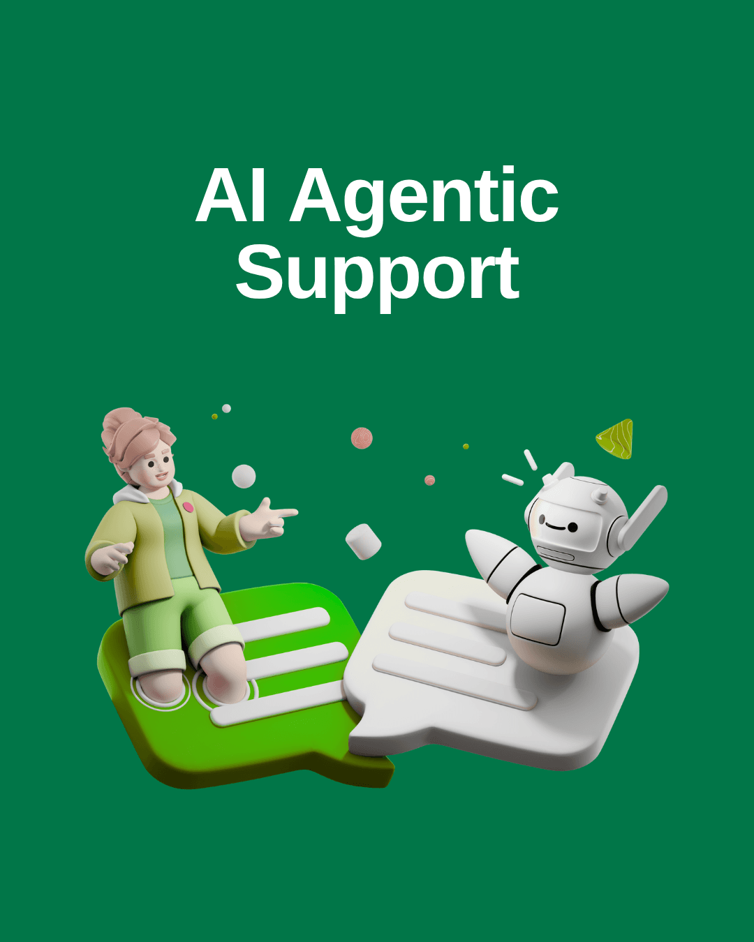 AI & Support Agent dashboard